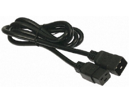 PC-C19C20-1M, 3х1,5, 1м Кабель электропитания с разъёмами С19-C20