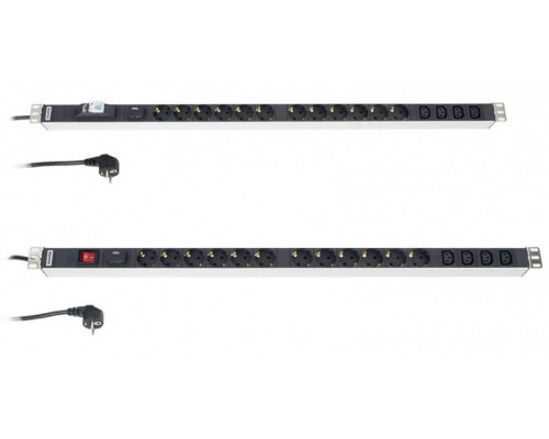 SHT19-7SH-IF-2.5EU Блок розеток для 19" шкафов