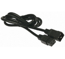 PC-C19C20-2M, 3х1,5, 2м Кабель электропитания с разъёмами С19-C20
