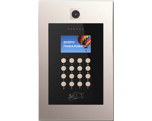 AA-09M GOLD Вызывная панель подъездного IP-домофона