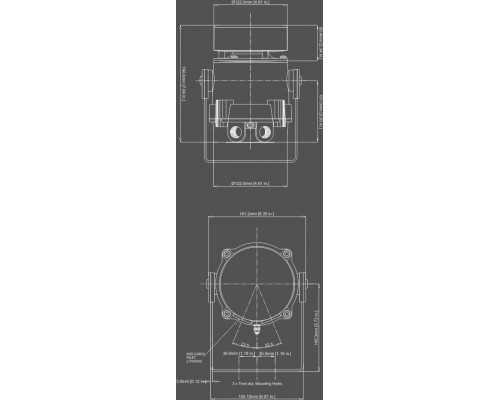 BExH120 'Belltronic' Взрывозащищенная радиальная аварийная сирена