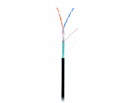 F/UTP 2pair, Cat5, Out, PE (EC-UF002-5-PE-BK) Кабель «витая пара» (LAN) для структурированных систем связи