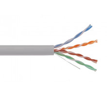 U/UTP 4х2х24AWG кат.5E PATCH (LC2-C5E04-111) Кабель симметричный (витая пара), серый