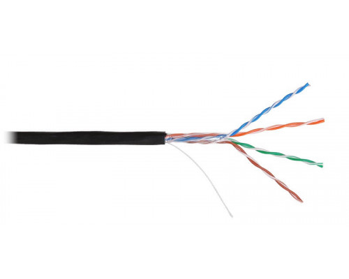 U/UTP 4pair, Cat5e, Solid, Out, PE (4600B-BK) Кабель «витая пара» (LAN) для структурированных систем связи