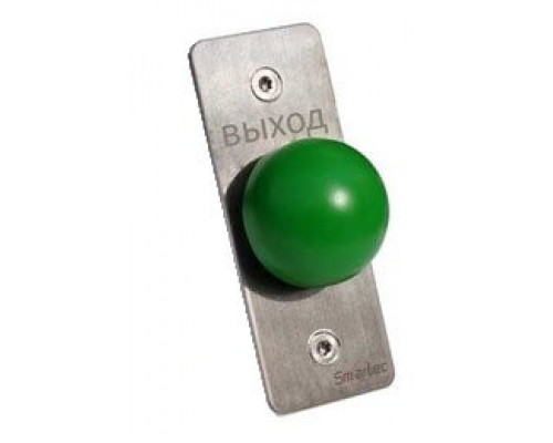 ST-EX031 Кнопка металлическая, врезная, грибок