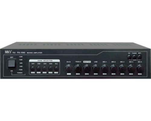 Усилитель трансляционный зональный, 120 Вт PA-1060VR