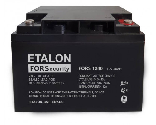 ETALON FORS 1240 Аккумулятор герметичный свинцово-кислотный