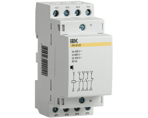Контактор модульный КМ20-22 AC (MKK20-20-22)