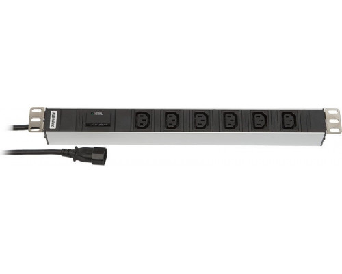 SHT19-6IEC-F-2.5IEC Блок розеток 19"