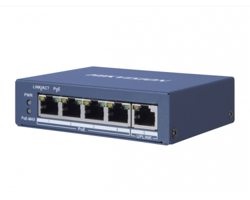 DS-3E0505P-E/M Коммутатор с питанием POE