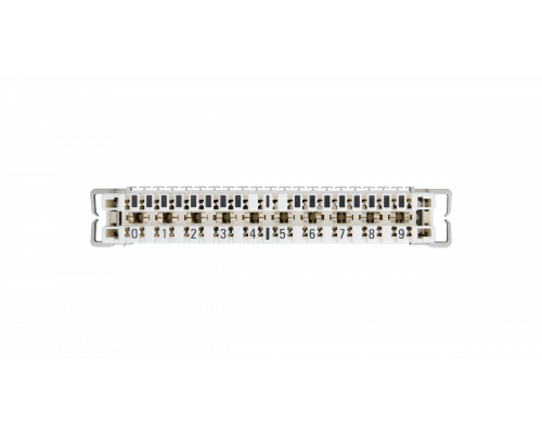 NMC-PL10-DC-10 (10 шт) Плинт размыкаемый, (0...9), крепление под кронштейн