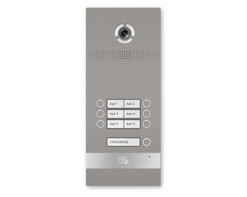 BI-06FB SILVER Вызывная панель IP-домофона