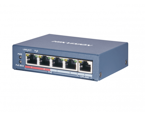 DS-3E0105P-E(B) Коммутатор с питанием POE