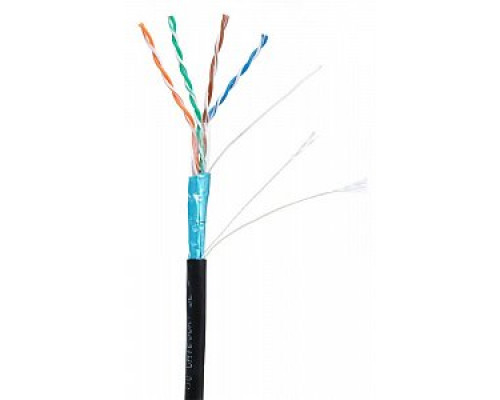 F/UTP 4pair, Cat5e, Out, PE (EC-UF004-5E-PE-BK-1) Кабель «витая пара» (LAN) для структурированных систем связи
