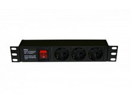 SHE10-3SH-S-IEC Блок розеток для 10" шкафов