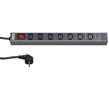 SHT19-7IEC-S-2.5EU Блок розеток 19"