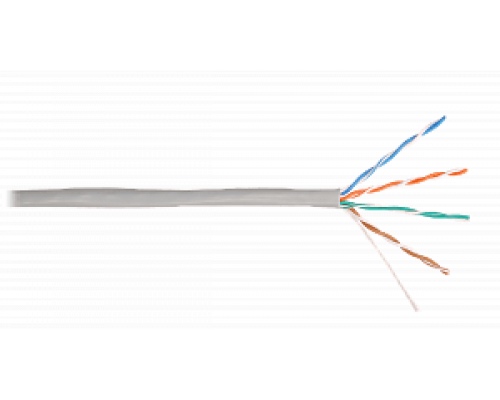 U/UTP 4pair, Cat5e, Solid, In, PVC (2100A-GY) Кабель «витая пара» (LAN) для структурированных систем связи