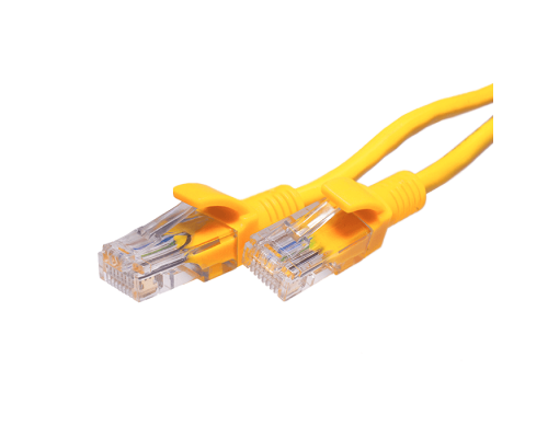 U/UTP Cat.5e PVC, желтый, 5м (10-0125), патч-корд медный Патч-корд медный
