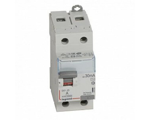 ВДТ DX3 2П 25А 30мА-AC (411504) Выключатель дифференциального тока