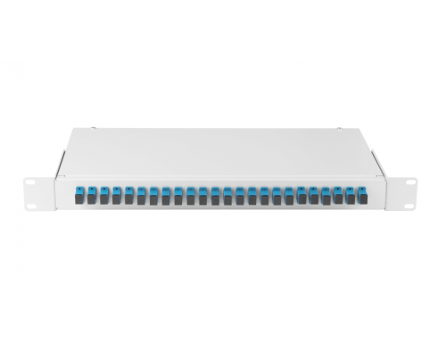 NMF-RP24SCUS2-WS-ES-1U-GY Кросс оптический 19"