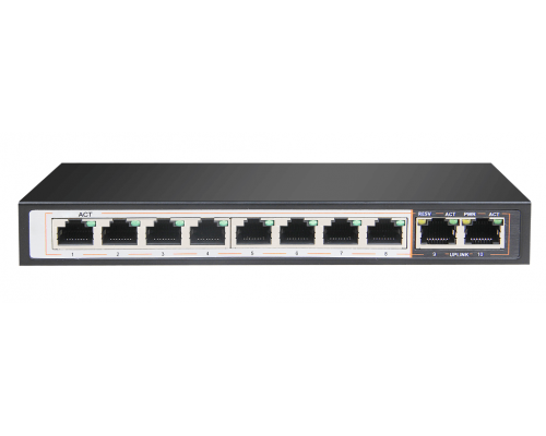PND-08P-2G Коммутатор с питанием POE