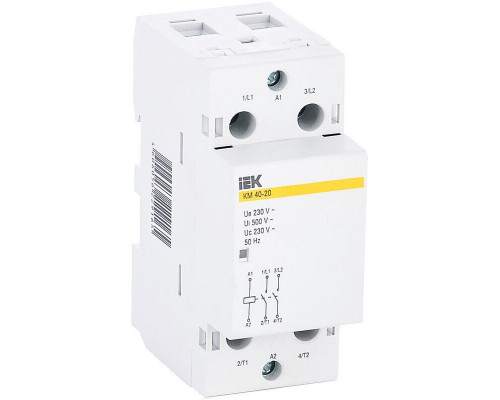 Контактор модульный КМ40-20 AC (MKK10-40-20)