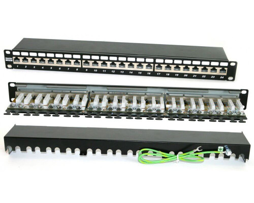 PP2-19-24-8P8C-C6A-SH-110D Патч-панель 19"
