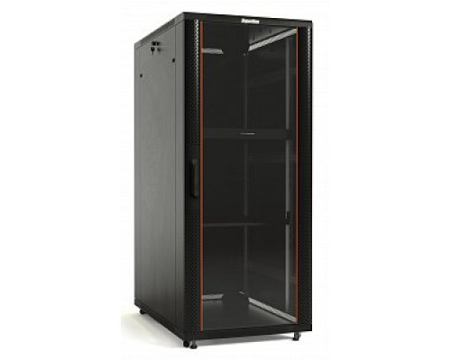 TTB-3268-AS-RAL9004 Шкаф напольный 19-дюймовый, 32U