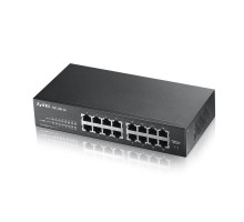 GS1100-16-EU0101F Коммутатор16xGE, rack 19", бесшумный