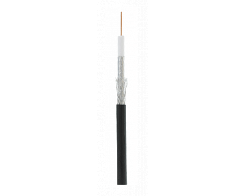 RG-6 CCS, Out, PE (EC-C2-32123B-BK-3) Кабель коаксиальный омедненный