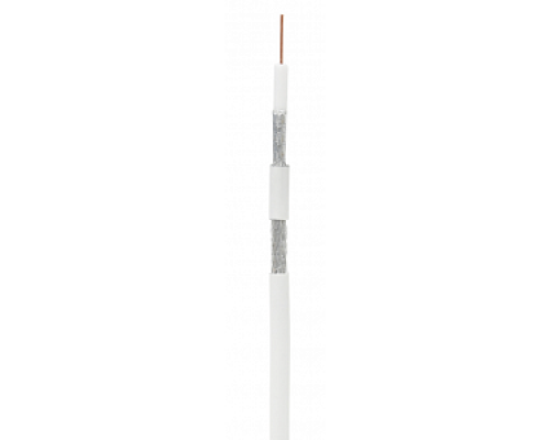 RG-6 CCS, In, PVC (UEC-C2-32123A-WT-1) Кабель коаксиальный омедненный