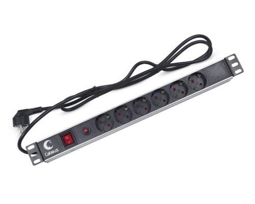 PDU-6P-F-2EU (7296c) Блок розеток 19
