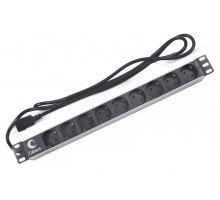PDU-9P-2IEC (7287c) Блок розеток 19
