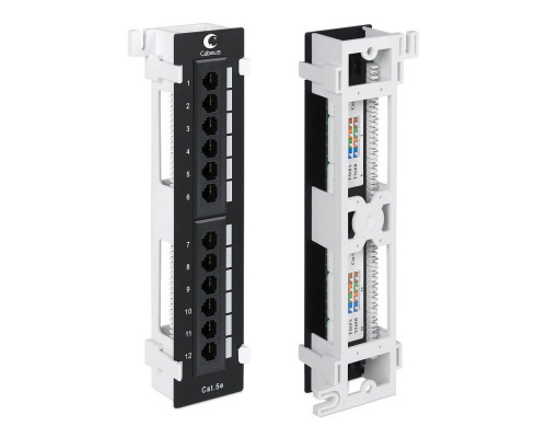 PL-12-Cat.5e-WL-Dual IDC (7004c) Патч-панель