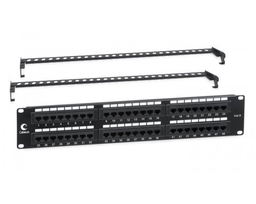 PL-48-Cat.6-Dual (7447c) Патч-панель 19