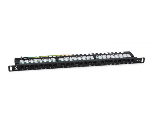 PLHD-24-Cat.6-Dual-90-0,5U (9667c) Патч-панель 19