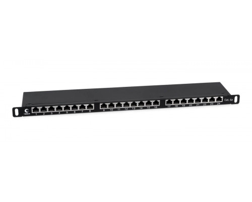 PLHD-24-Cat.6a-SH-Dual-0,5U (9652c) Патч-панель 19