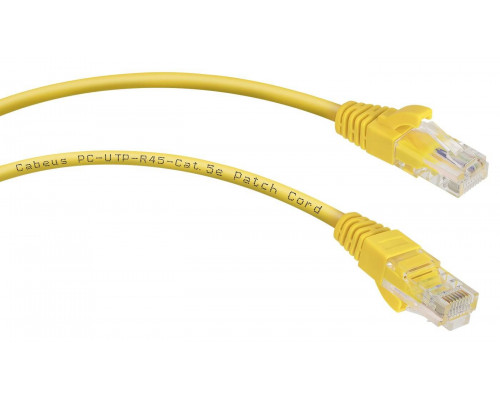 PC-UTP-RJ45-Cat.5e-0.15m-YL (8985c) Патч-корд медный