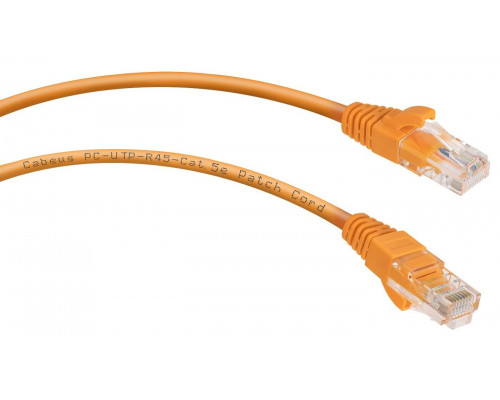 PC-UTP-RJ45-Cat.5e-0.5m-OR (7670c) Патч-корд медный
