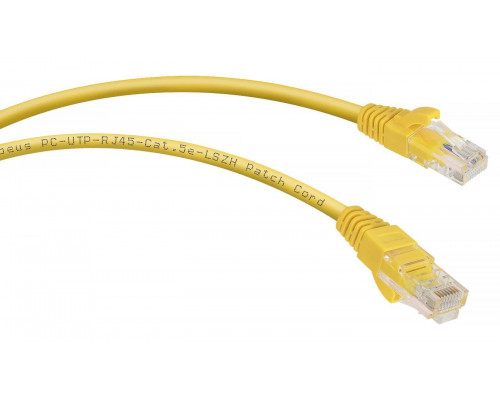 PC-UTP-RJ45-Cat.5e-5m-YL-LSZH (9501c) Патч-корд медный