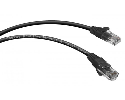 PC-UTP-RJ45-Cat.6-1m-BK (8663c) Патч-корд медный