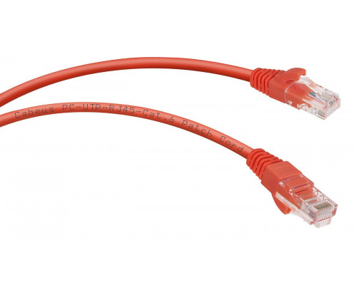 PC-UTP-RJ45-Cat.6-5m-RD (8695c) Патч-корд медный