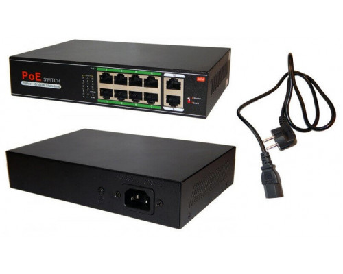 CO-SWP8 Коммутатор 8-портовый  Gigabit Ethernet с PoE