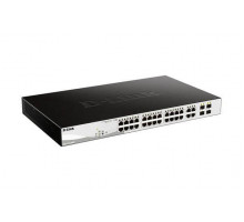 DGS-1210-28MP/F1A Коммутатор 24-портовый