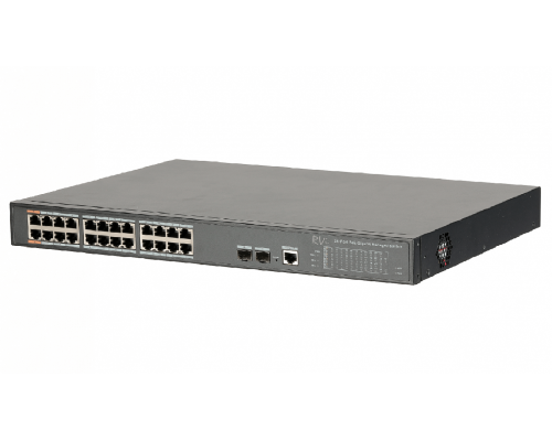 RVi-2NSM24G-2S Коммутатор с питанием по PoE