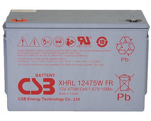 CSB XHRL 12475W Аккумулятор герметичный свинцово-кислотный