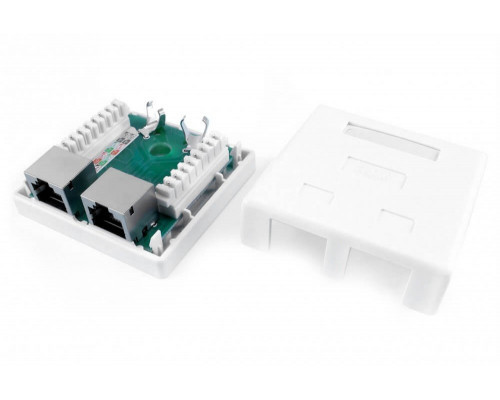 SB1-2-8P8C-C6-SH-WH Розетка RJ-45