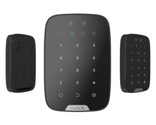 Ajax KeyPad Plus (black) Беспроводная сенсорная клавиатура