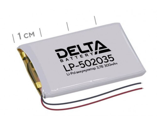 Delta LP-502035 Аккумулятор литий-полимерный призматический