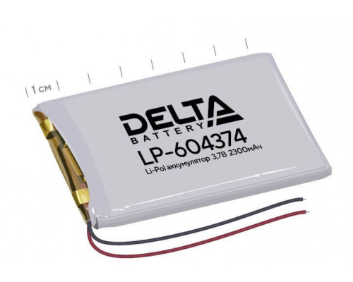 Delta LP-604374 Аккумулятор литий-полимерный призматический